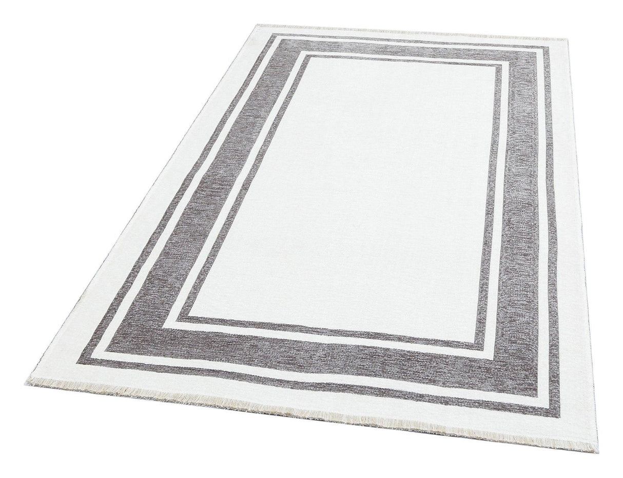 Covor Maze Home NOA, Reversibil, Grey White - Adorehome.ro - Covoare - Maze - NK 06 GREY WHITE _ 75*150
