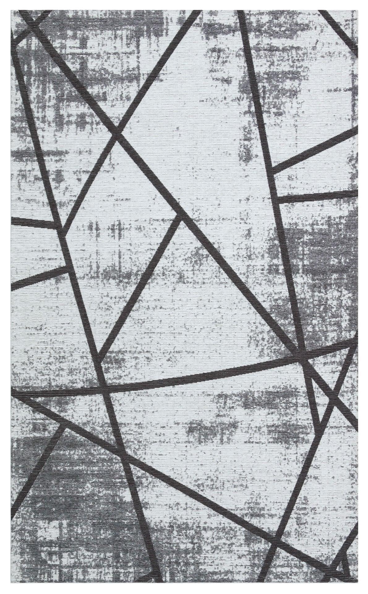 Covor de living / dormitor Maze Home PALMA, Antracit, 160x230 cm