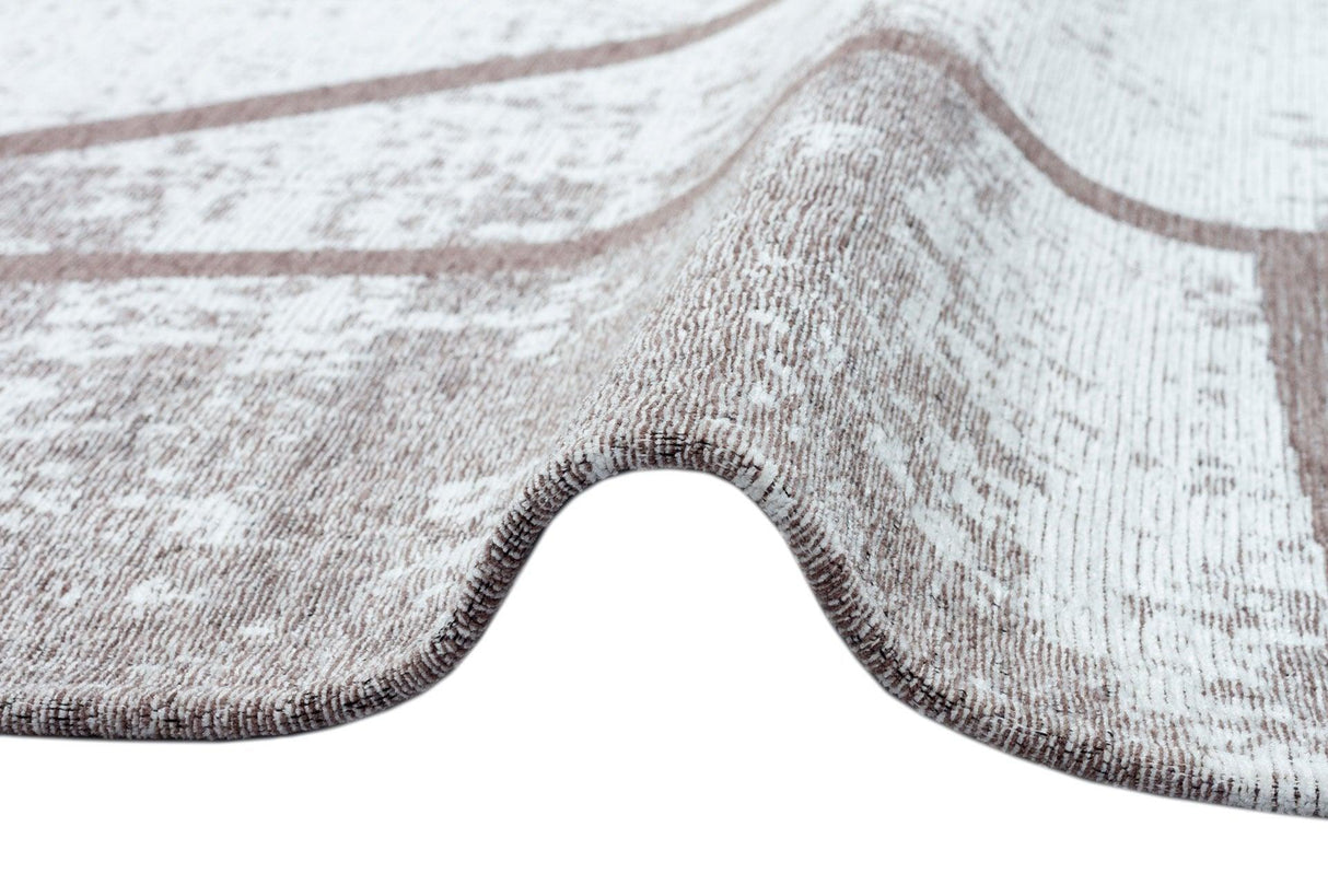 Covor Maze Home PALMA, Bej - Gri, 80x150 cm