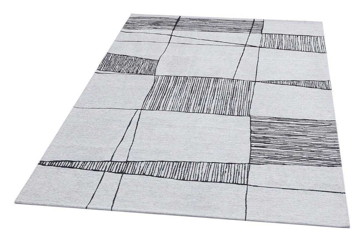 Covor Maze Home PALMA, Grey Black - Adorehome.ro - Covoare - Maze - PM 03 GREY BLACK _ 80*150