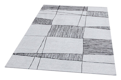 Covor Maze Home PALMA, Grey Black - Adorehome.ro - Covoare - Maze - PM 03 GREY BLACK _ 80*150