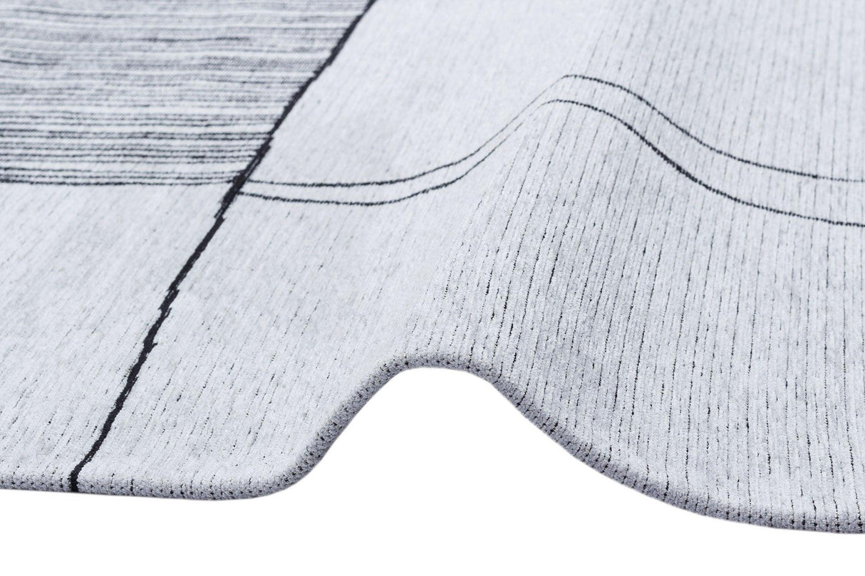 Covor Maze Home PALMA, Grey Black - Adorehome.ro - Covoare - Maze - PM 03 GREY BLACK _ 80*150