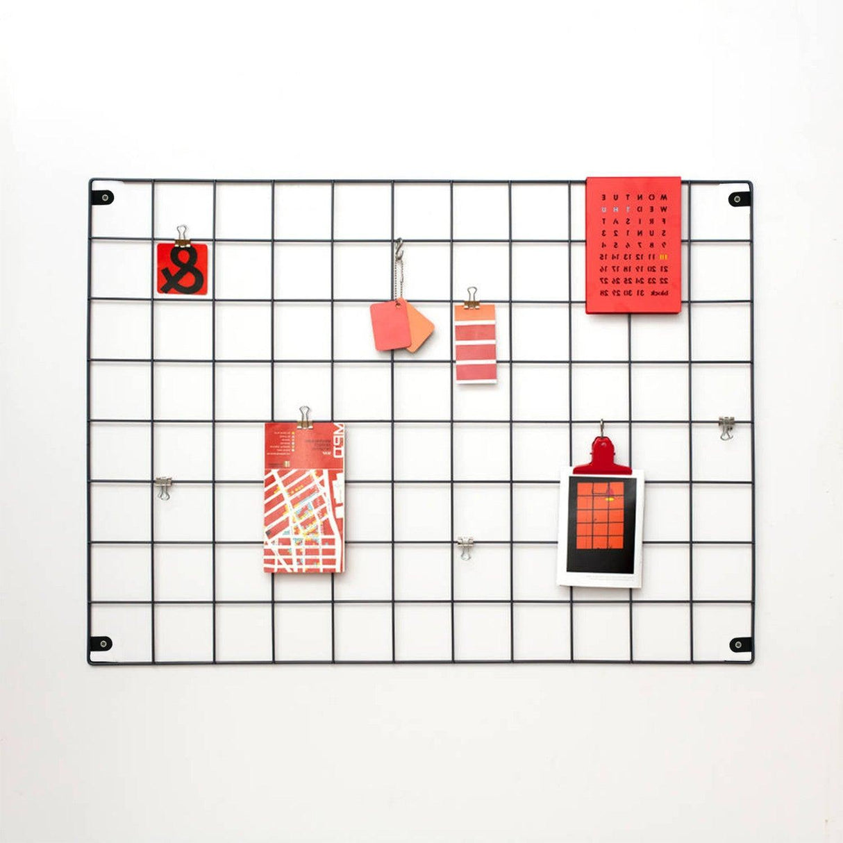 Decoratiune de perete Metal Evila Originals, Negru, 70x3x50 cm