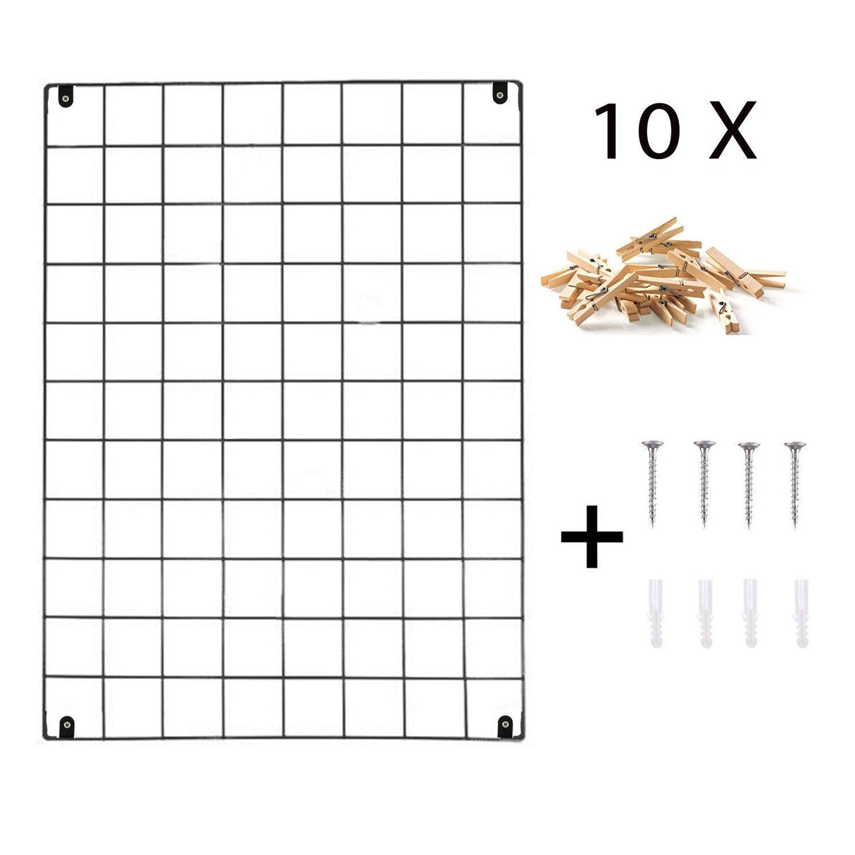 Decoratiune de perete Metal Evila Originals, Negru, 70x3x50 cm