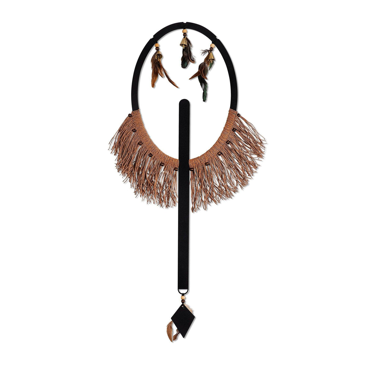 Decoratiune de perete Metal Ifamac, Cupru, 90x1x46 cm