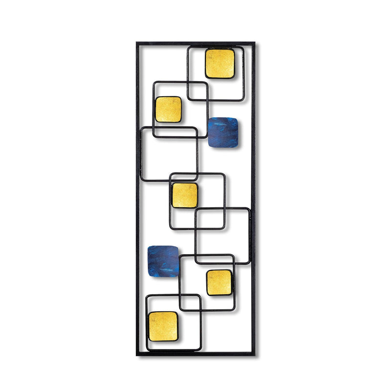 Decoratiune de perete Metal Metal Art İnfinite, Multicolor, 28x5x74 cm