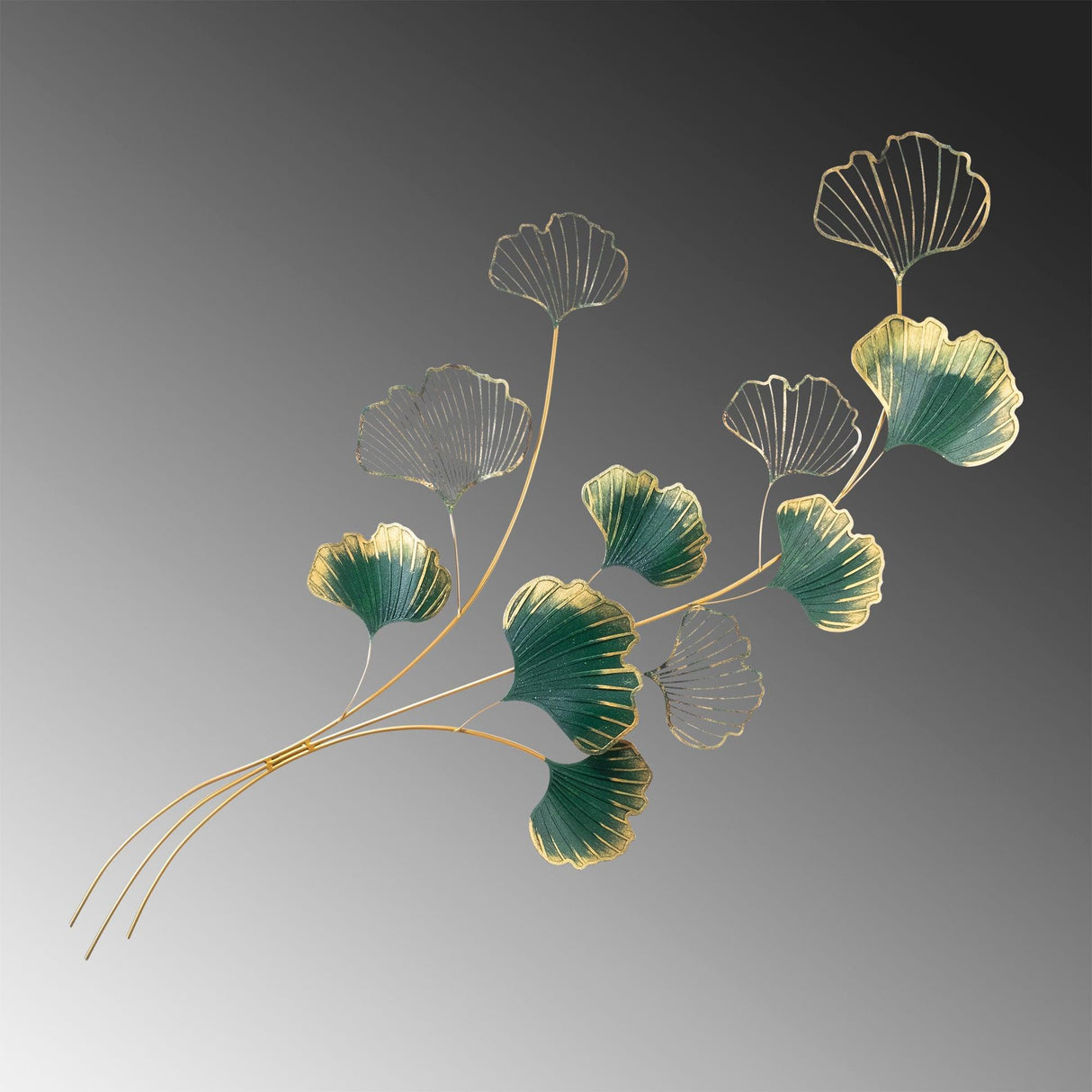 Decoratiune de perete Metal Okeyto, Multicolor, 120 x 100 x 4 cm