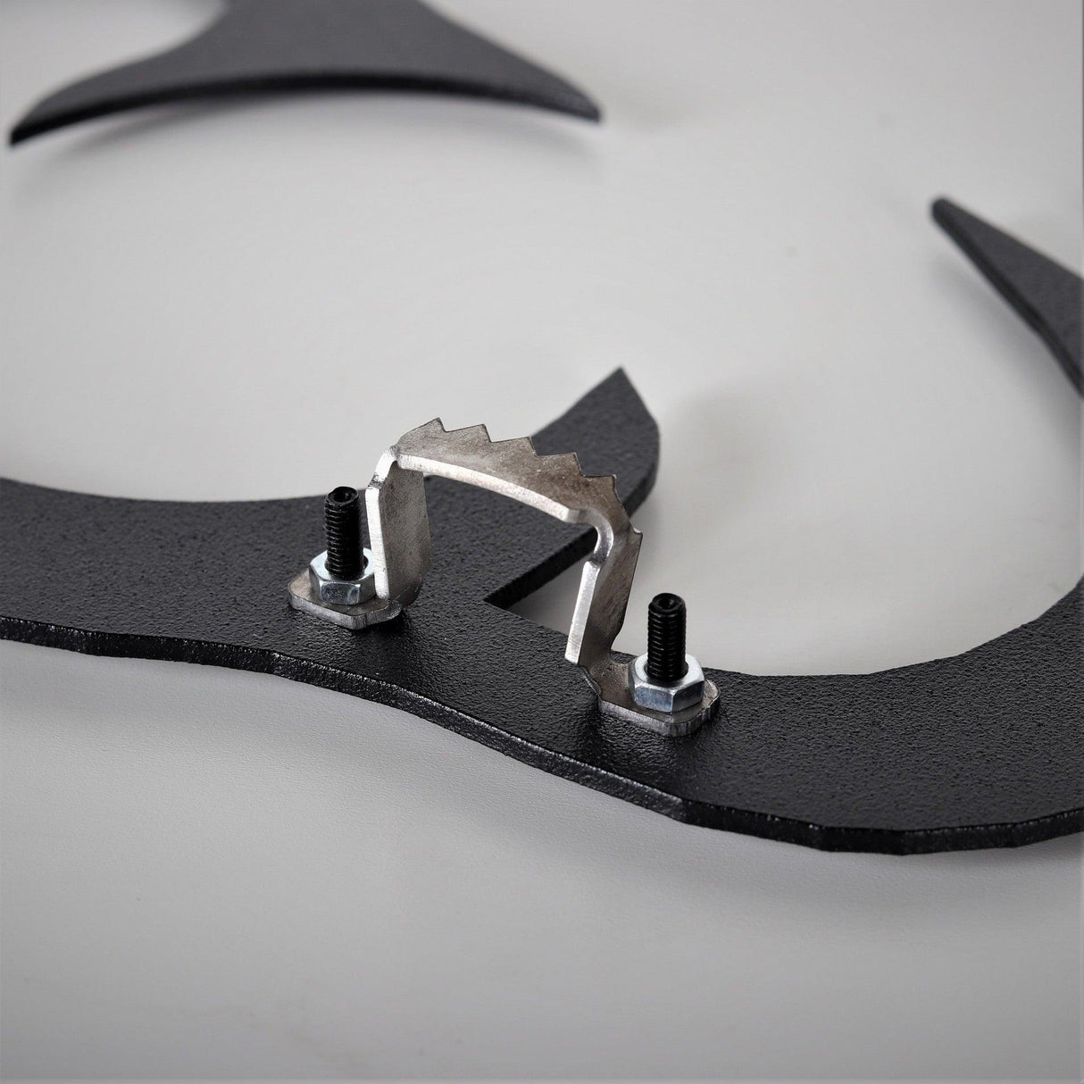 Decoratiune de perete Metal Tanelorn, Negru, 120x0.2x60 cm