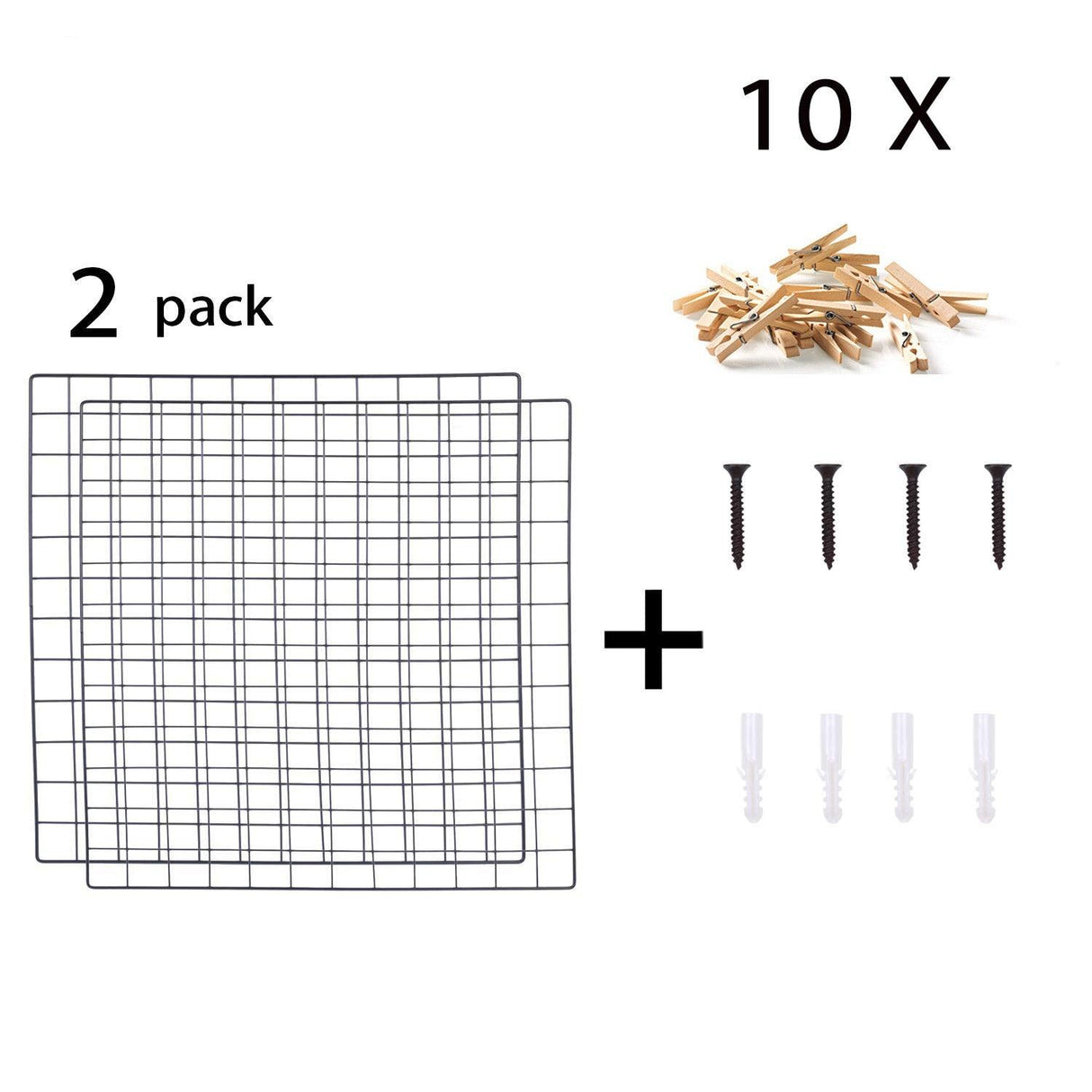 Decoratiune de perete Metal WR005, Negru, 60x3x60 cm