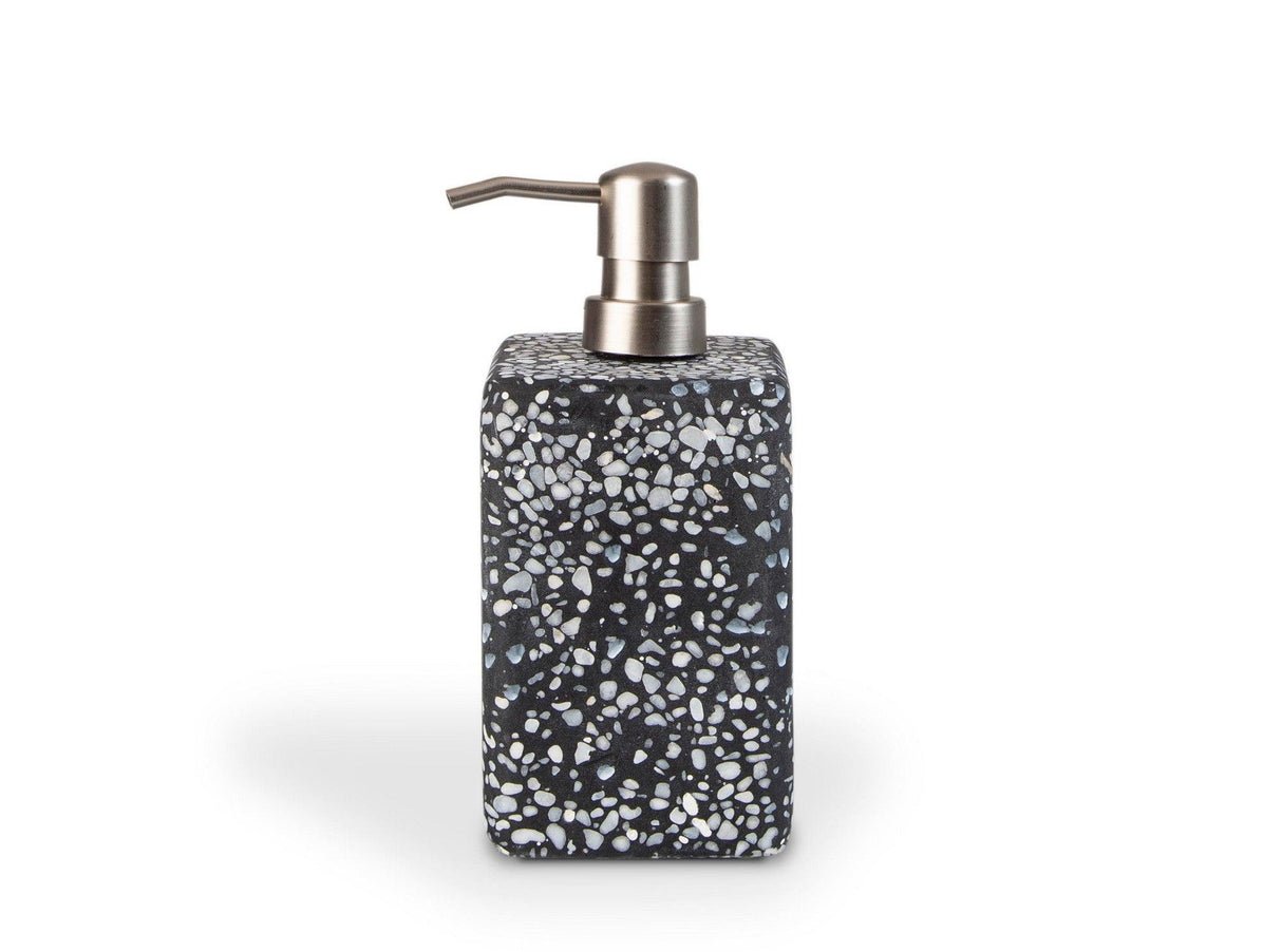 Dozator de Săpun Lux Mozaik, Negru, 4x120x40 cm