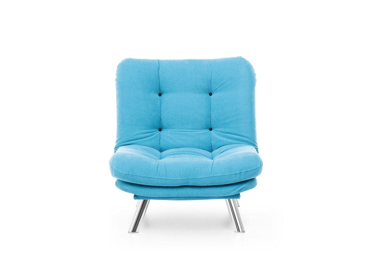 Fotoliu Extensibil Misa, Turcoaz