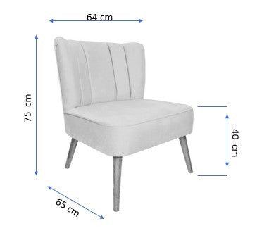 Fotoliu Forest, 65x75x64 cm
