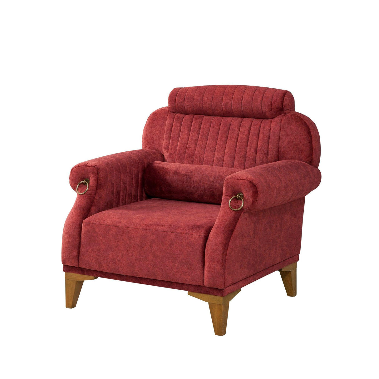 Fotoliu Mertens , Rosu bordo, 80x90x90 cm