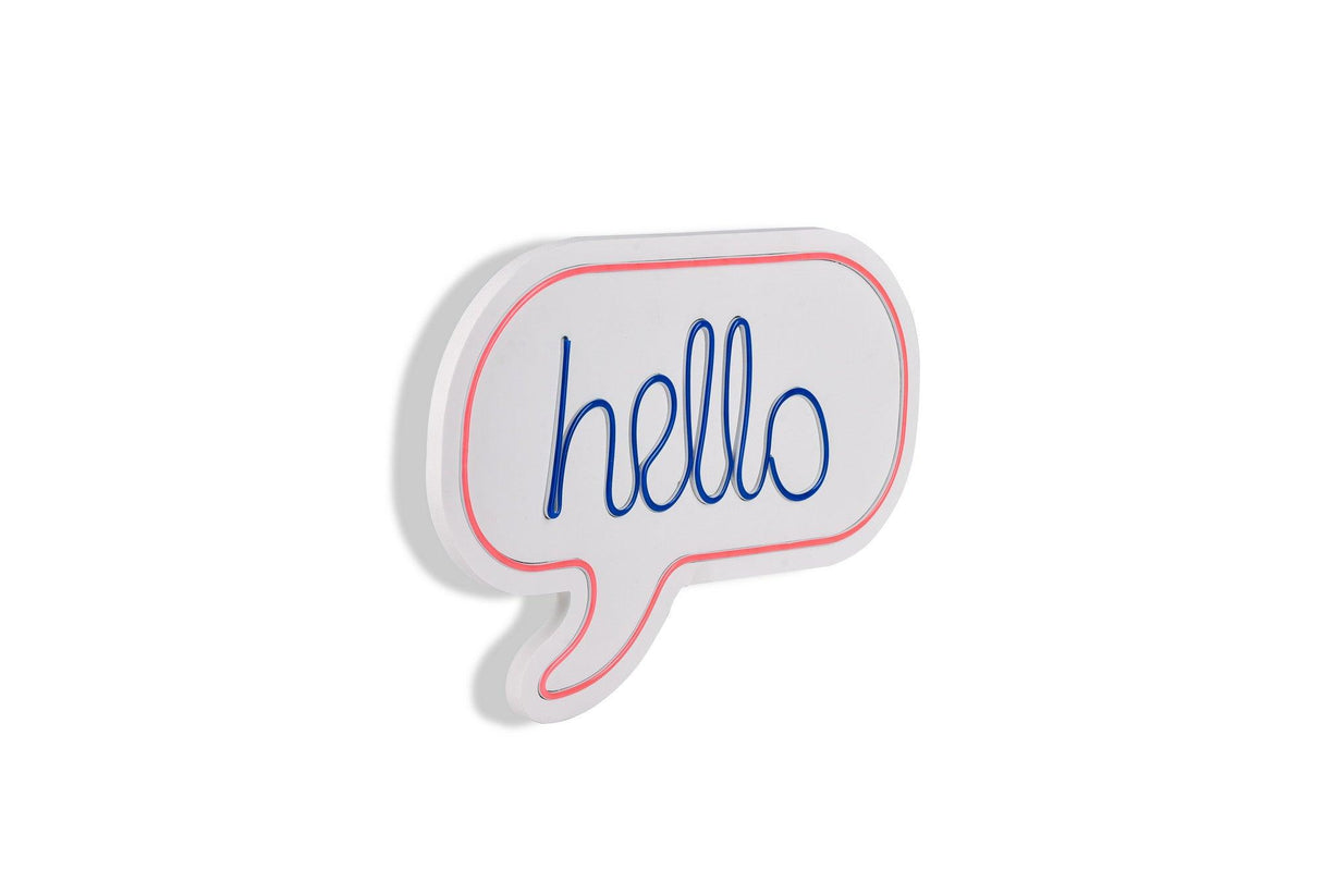 Lampa Neon Hello, Roz