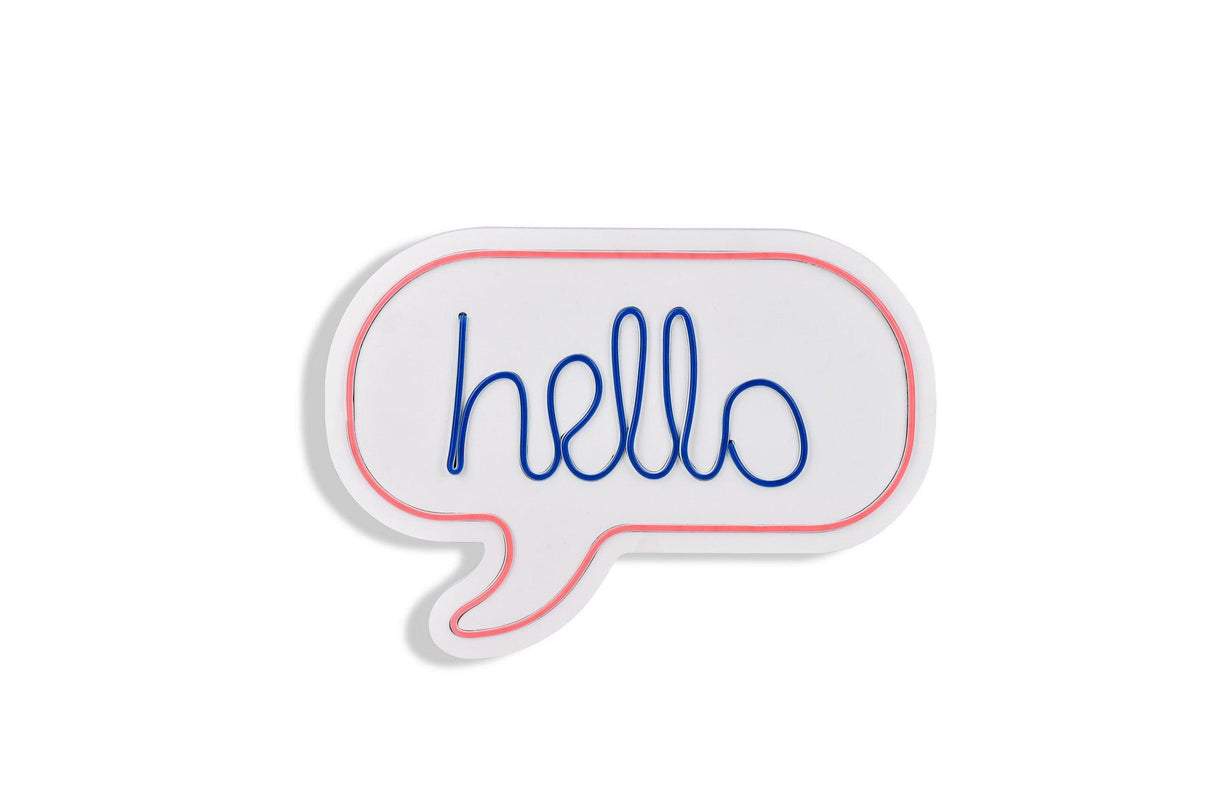 Lampa Neon Hello, Roz