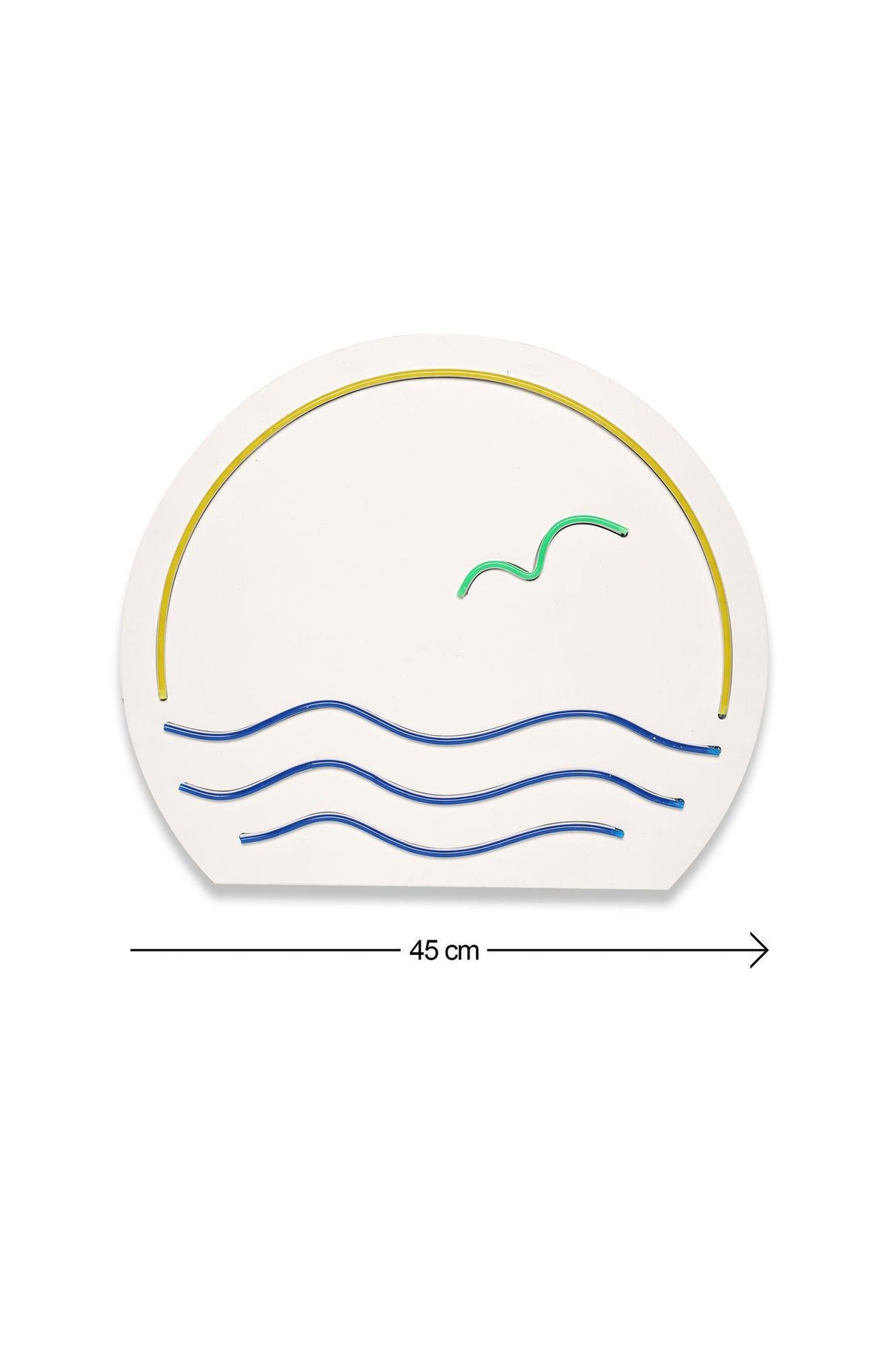 Lampa Neon Stevens, Albastru