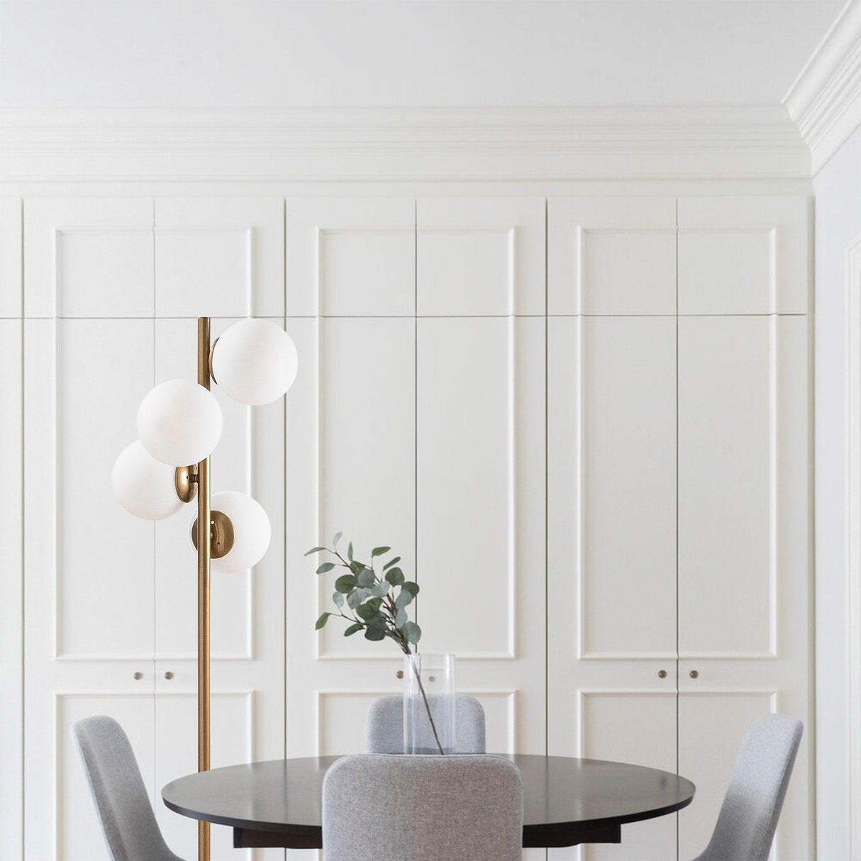 Lampadar Luxer, Auriu