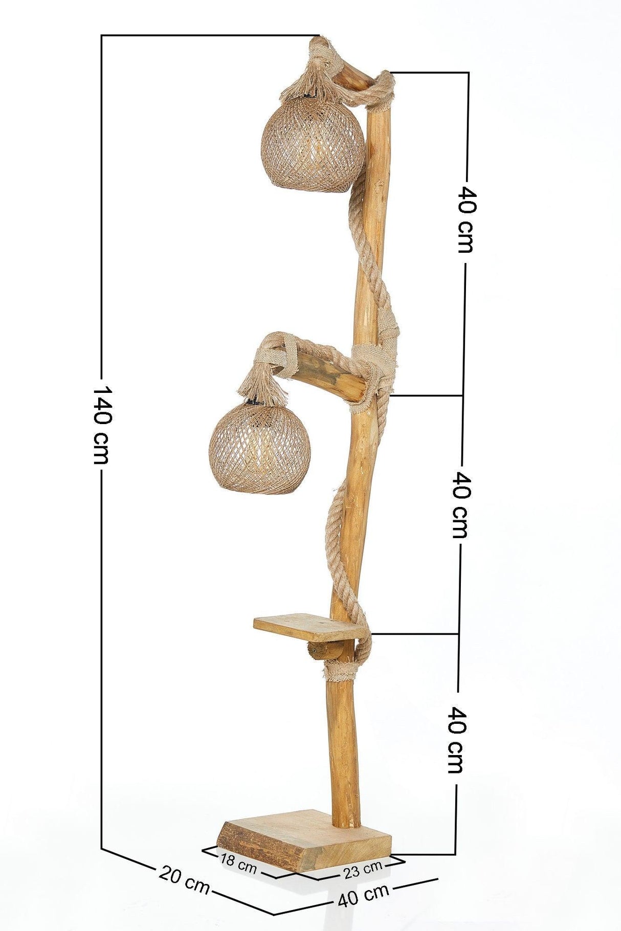 Lampadar Owen, Natural