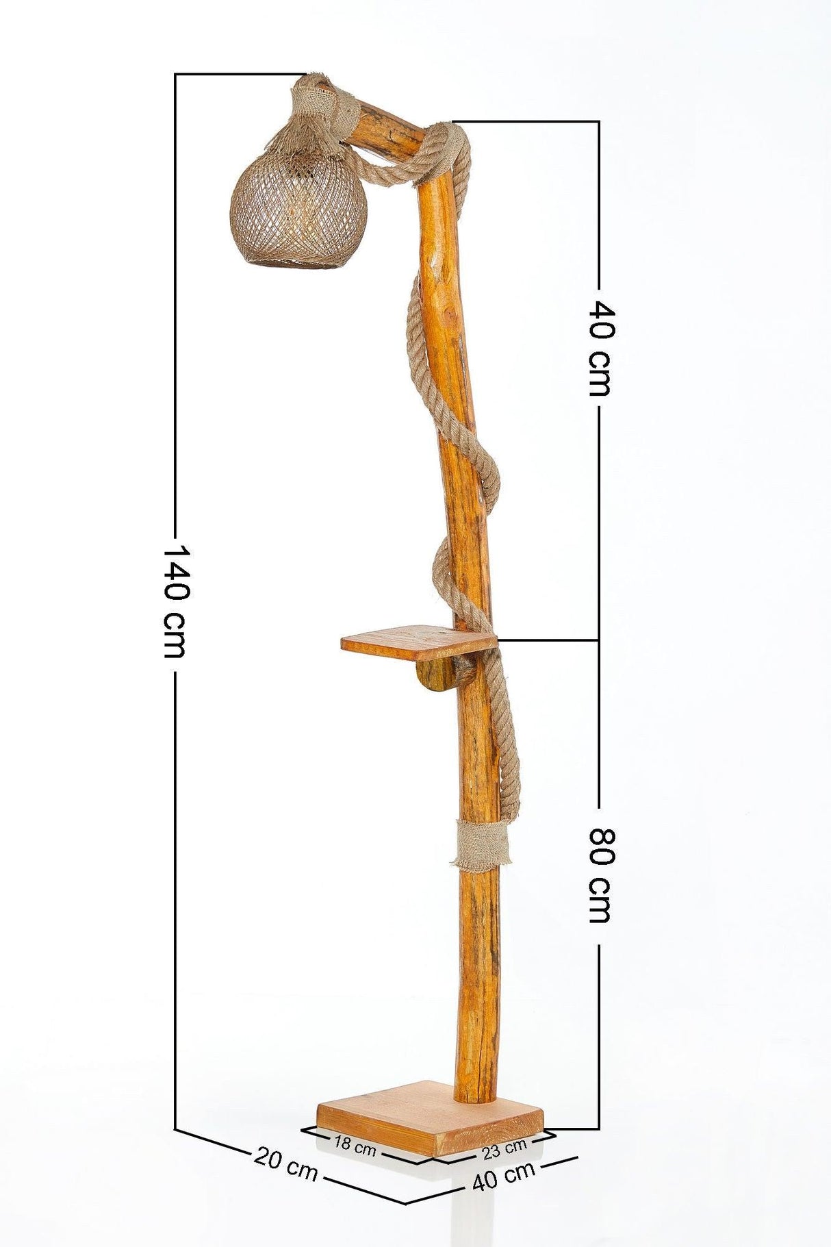 Lampadar Sofia, Natural