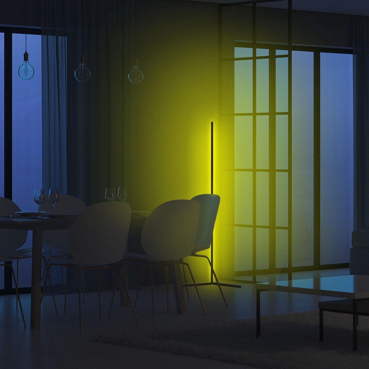 Lampadar Volta, Galben