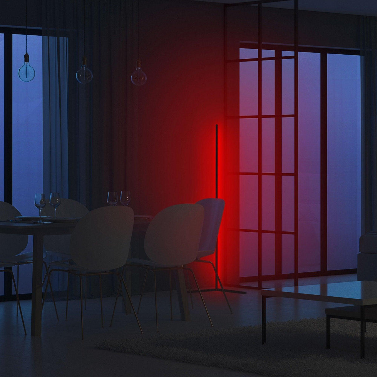 Lampadar Volta, Roșu