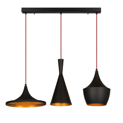 Lustra Archa, Negru/Auriu