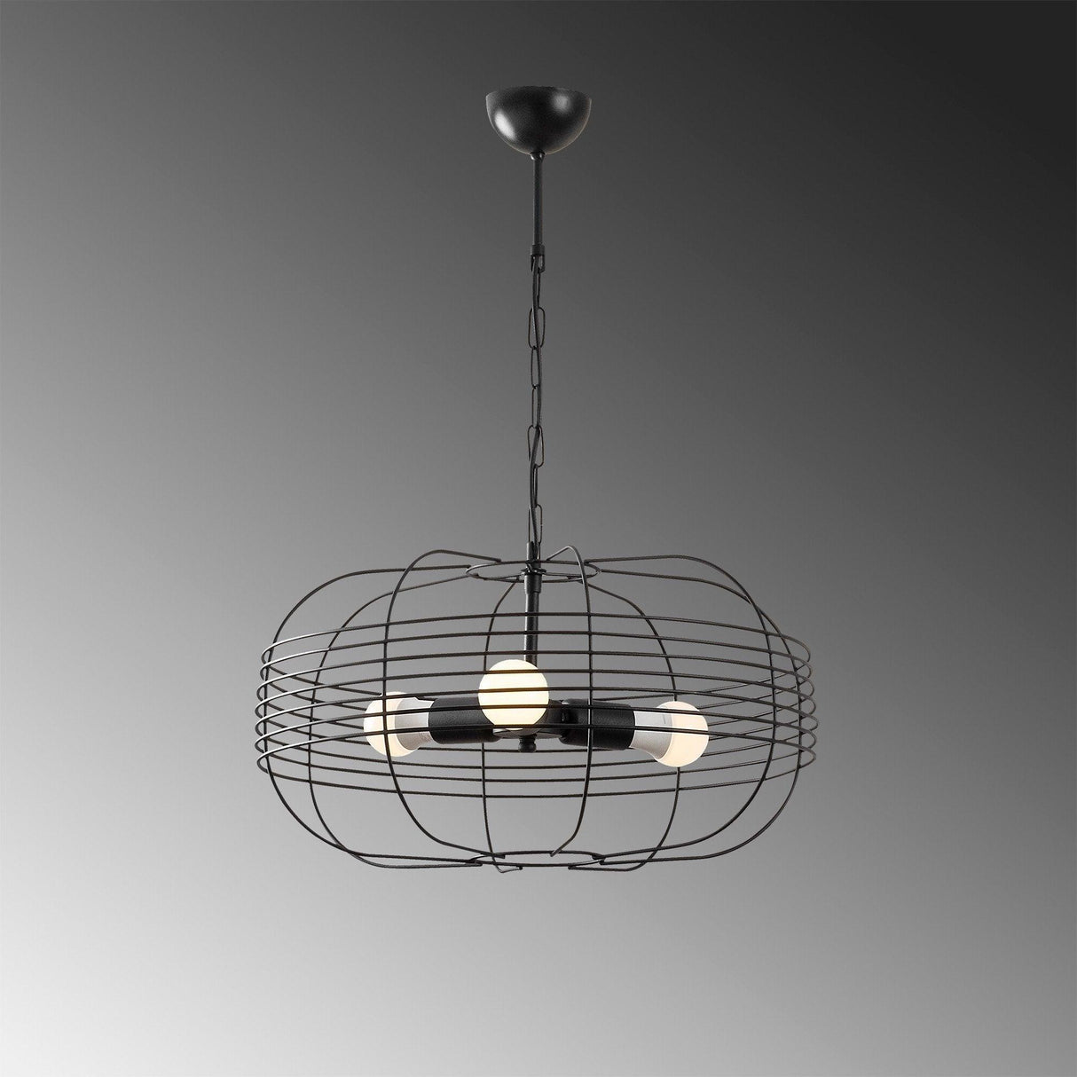 Lustra Ceilen, Negru