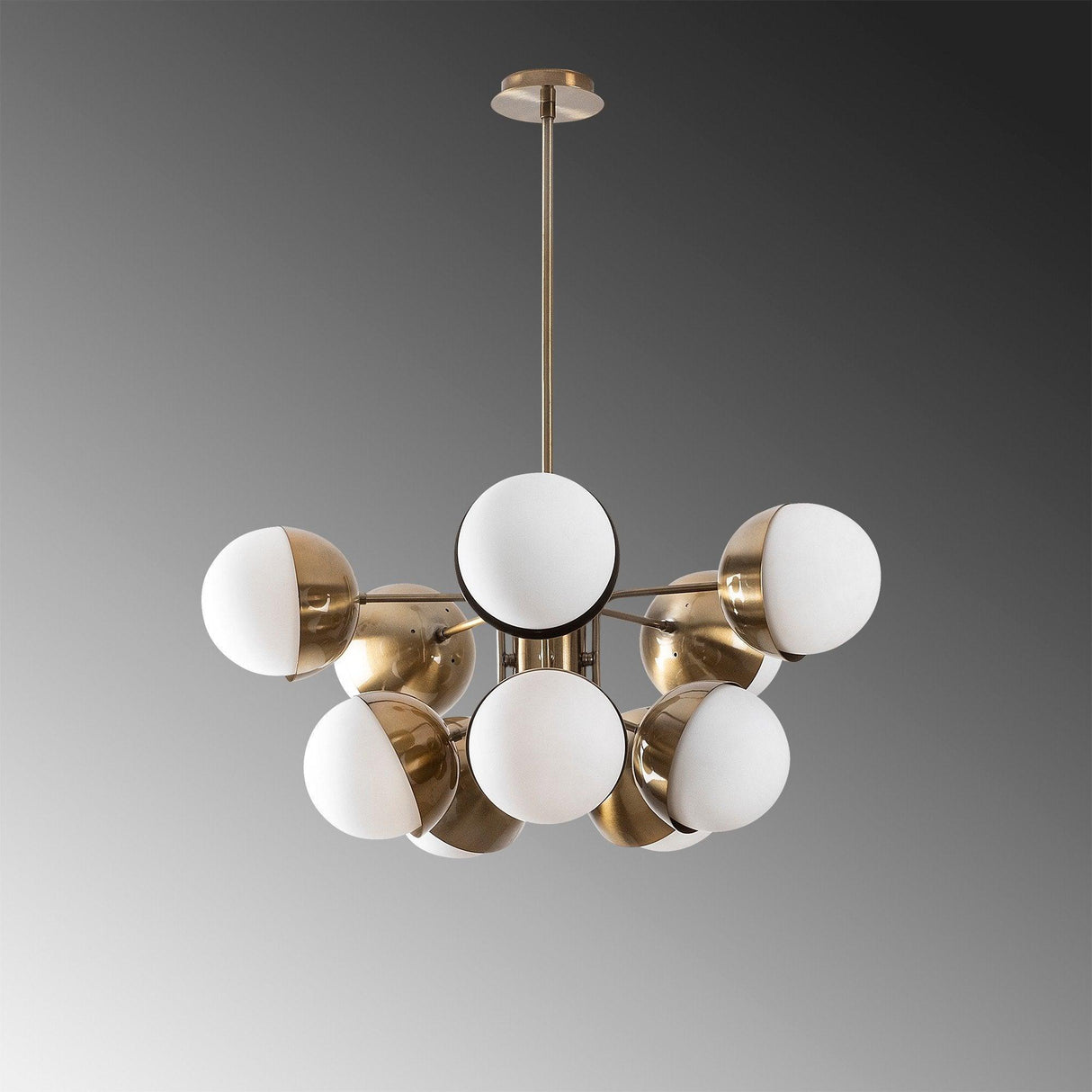 Lustra Cellum, Auriu/Alb