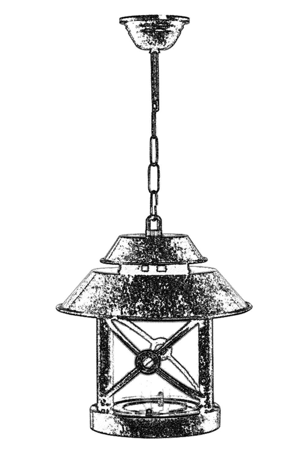 Lustra De Exterior Walliantx, Maro, 26X3X56 Cm