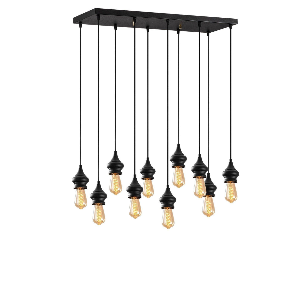 Lustra Exolamp, Negru