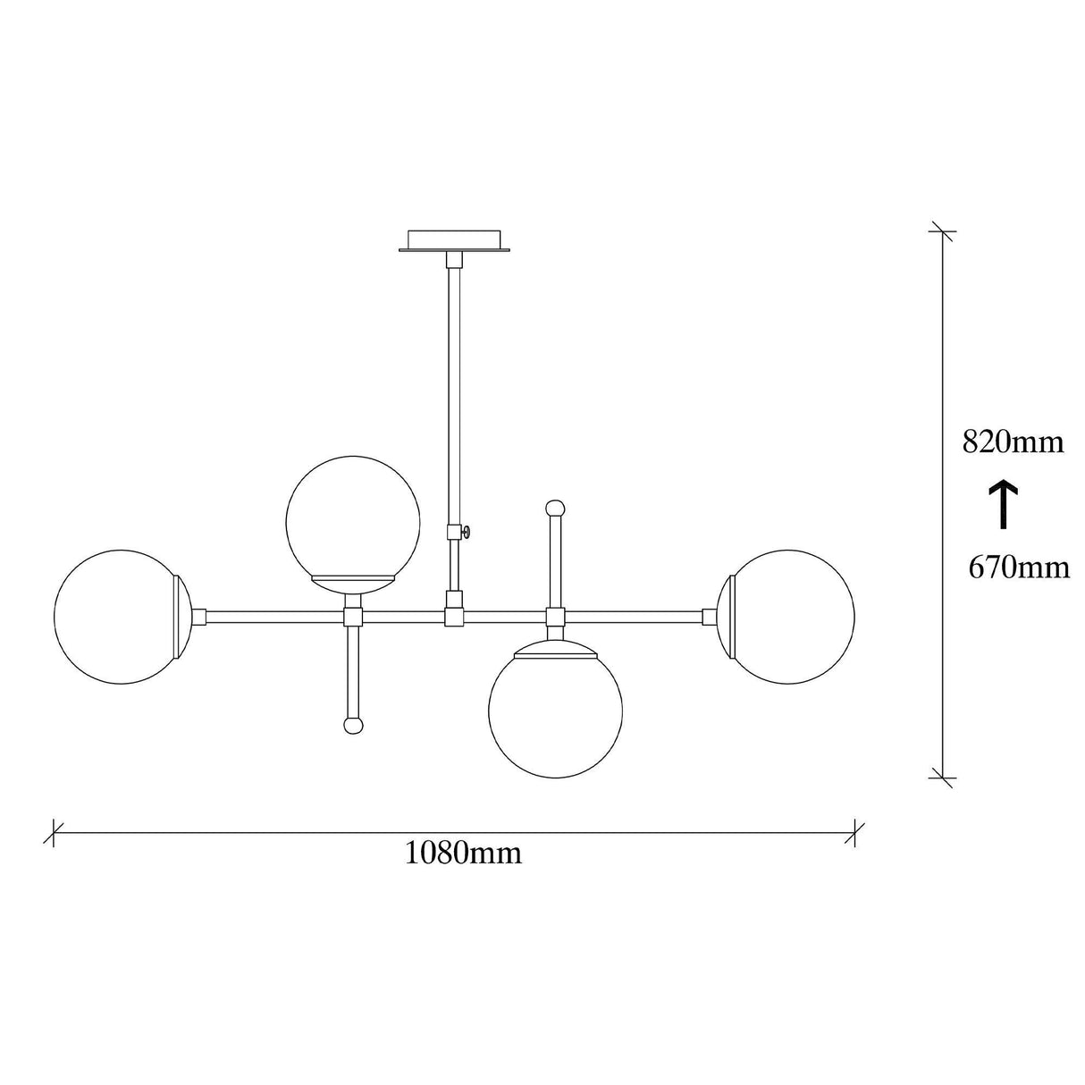 Lustra Flaship, Auriu