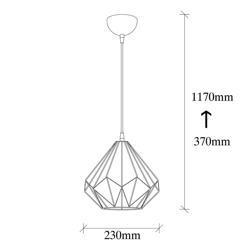 Lustra Fumelamp, Negru