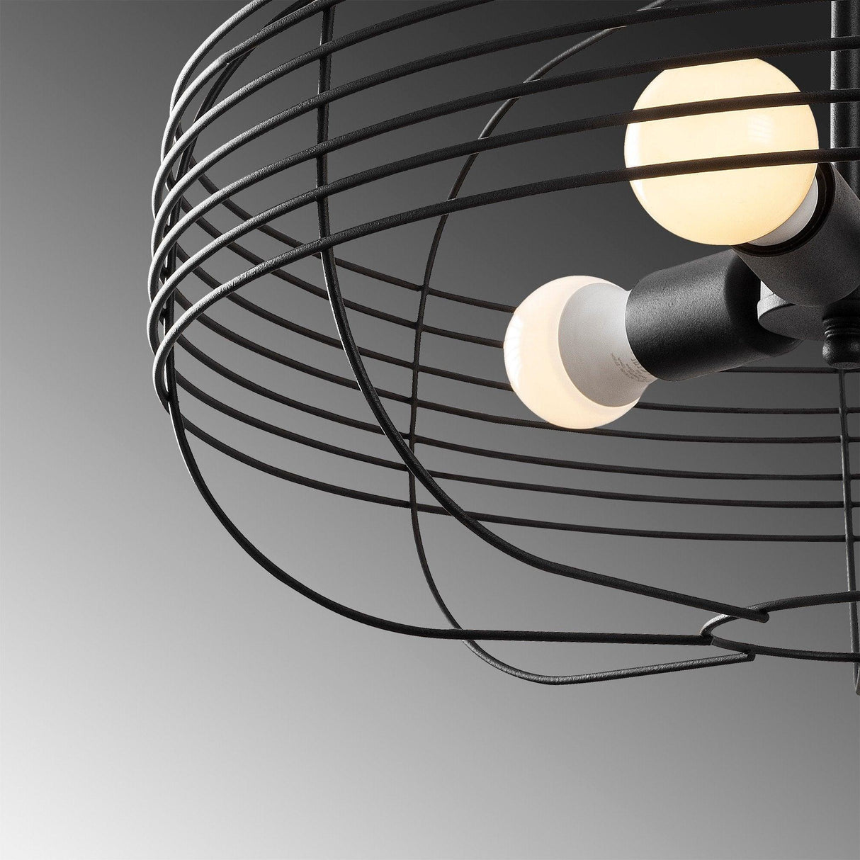 Lustra Ceilen, Negru