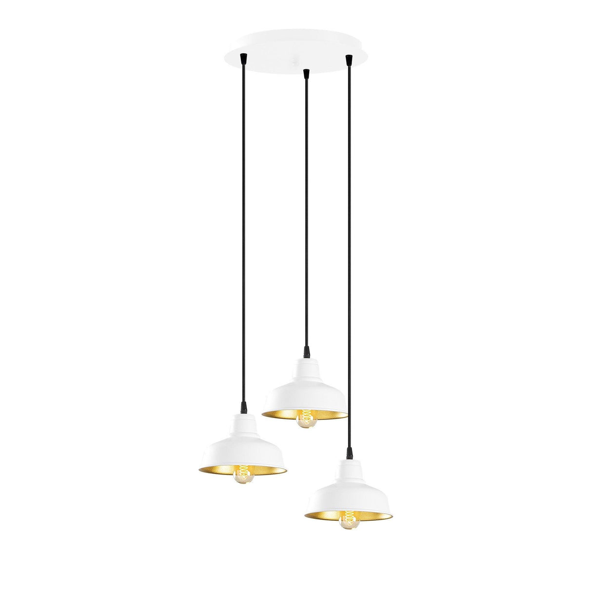 Lustra Glassa-2, Alb