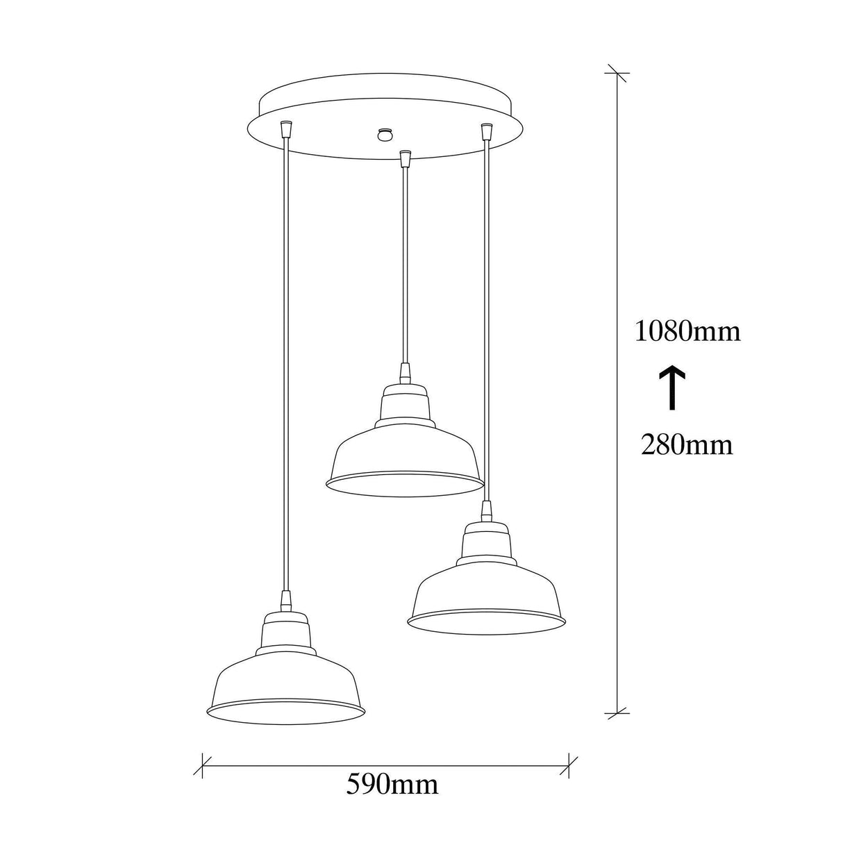 Lustra Glassa-2, Alb