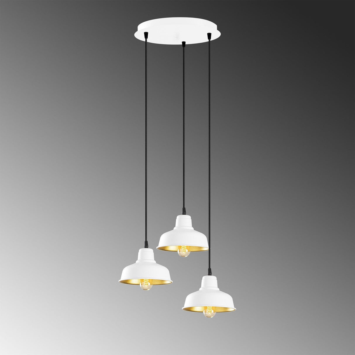 Lustra Glassa-2, Alb