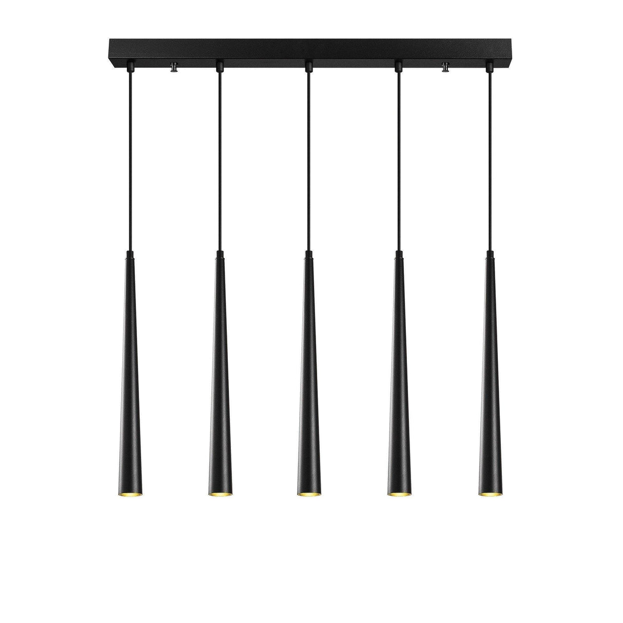 Lustra Lampium 02, Negru