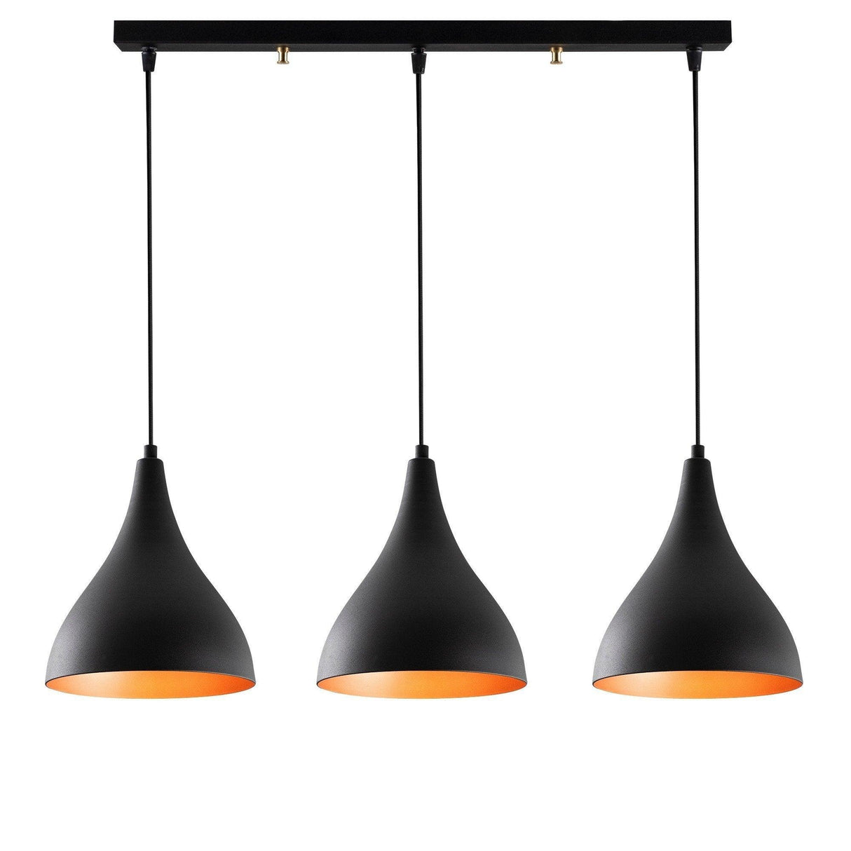 Lustra Luminoxa, Negru, 72x72x118 cm