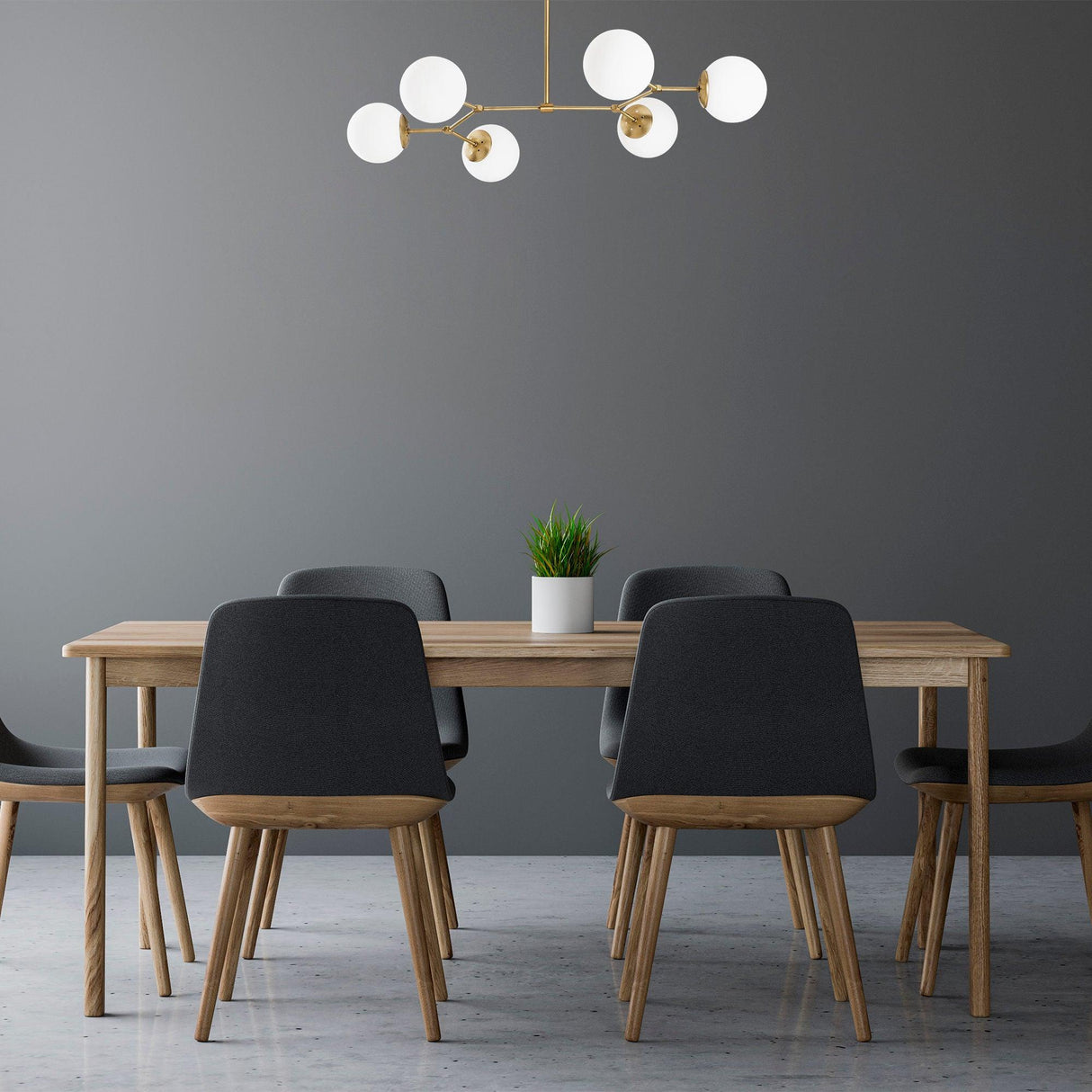 Lustra Ravelight, Galben/Alb