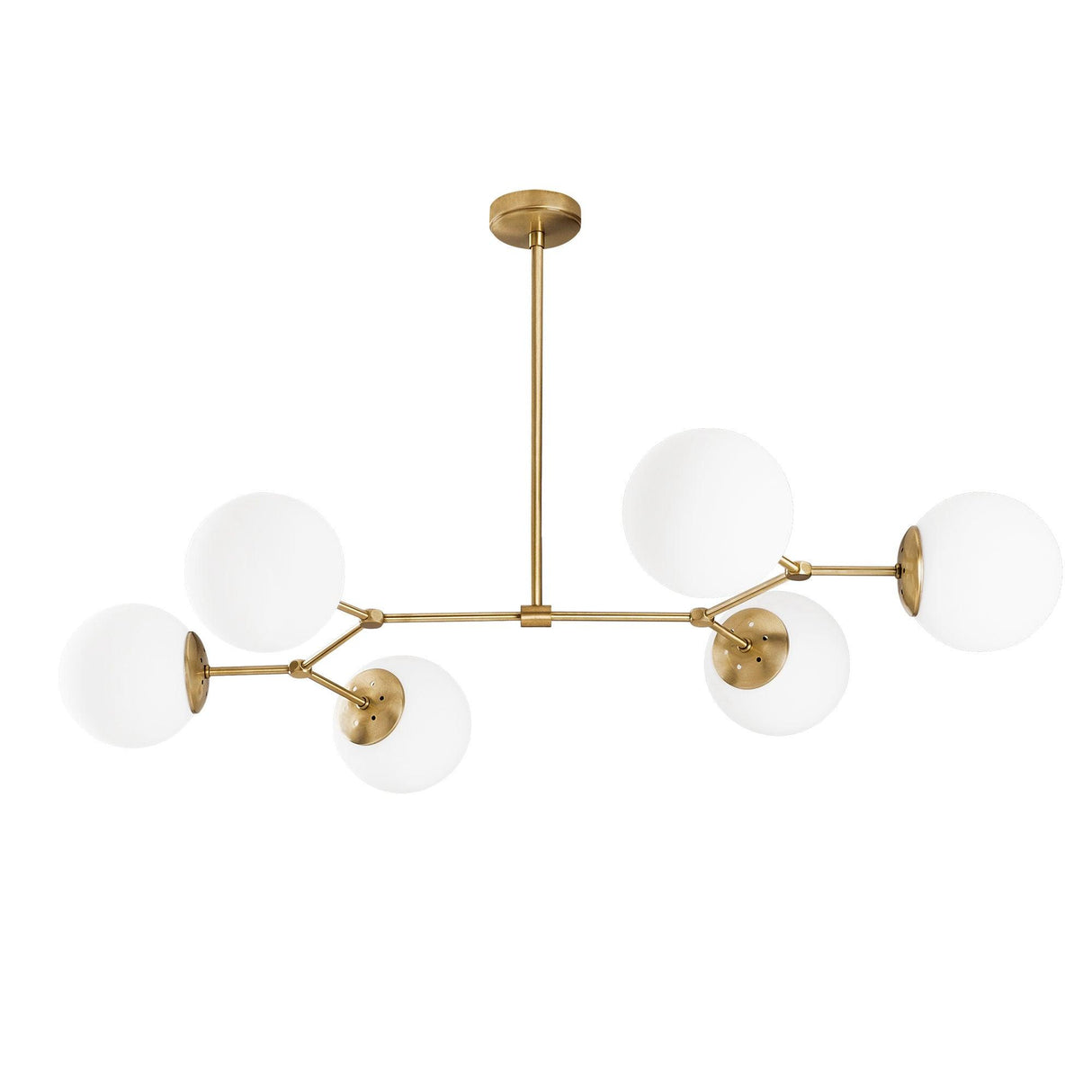 Lustra Ravelight, Galben/Alb