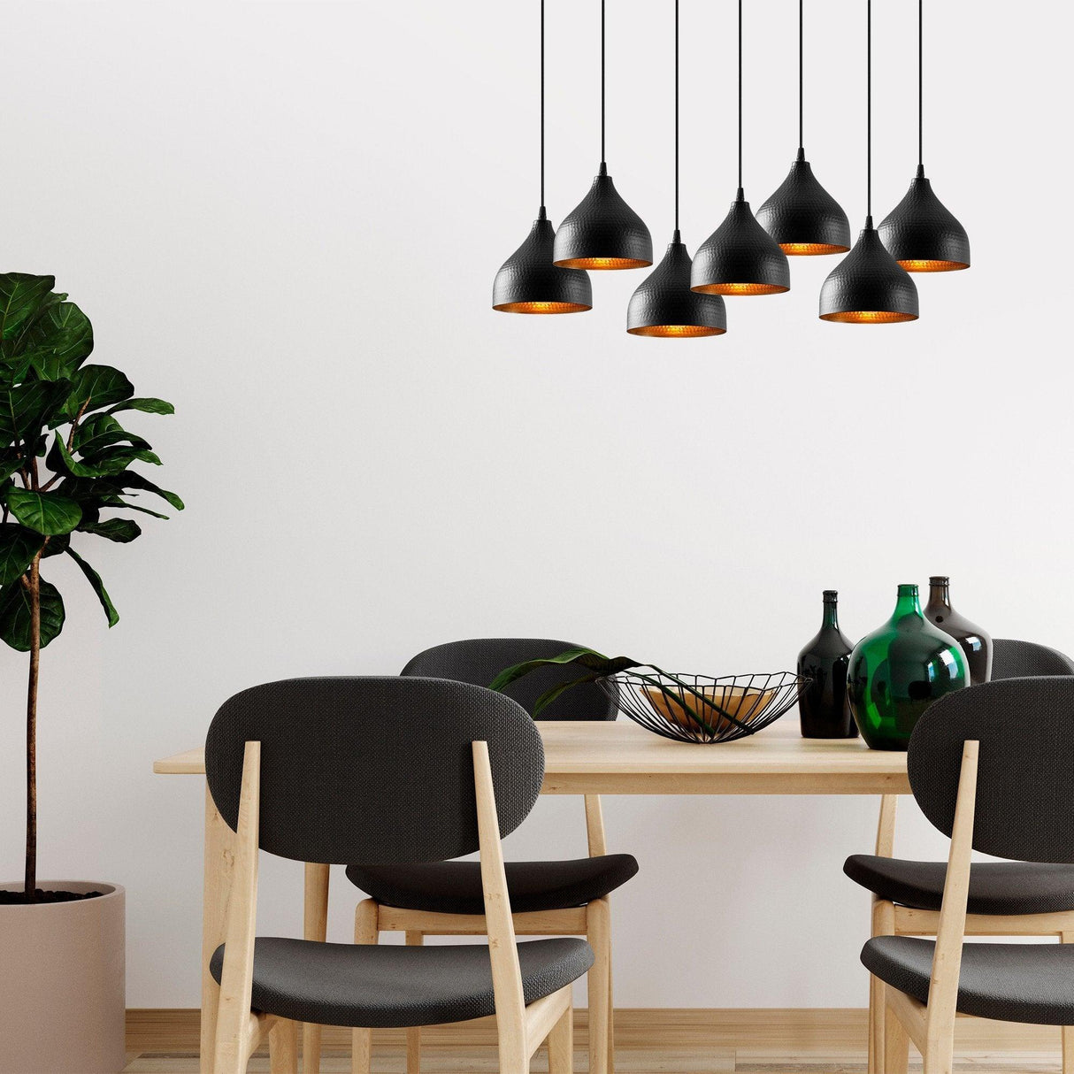 Lustra Sunspire 02, Negru