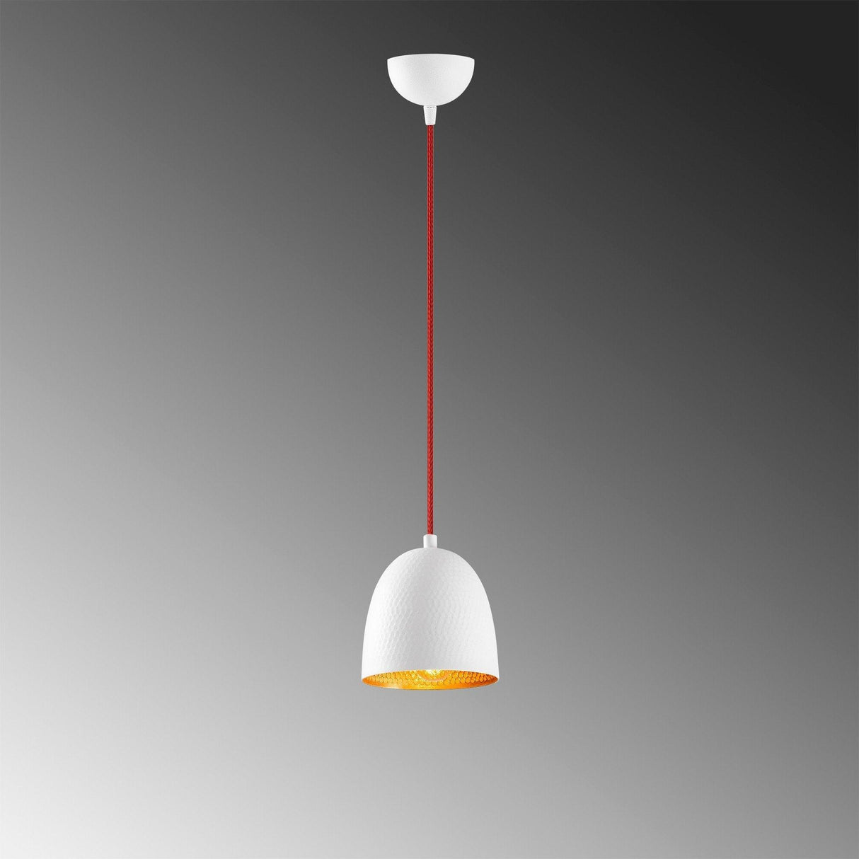 Lustra Sunspire, Alb/Roșu