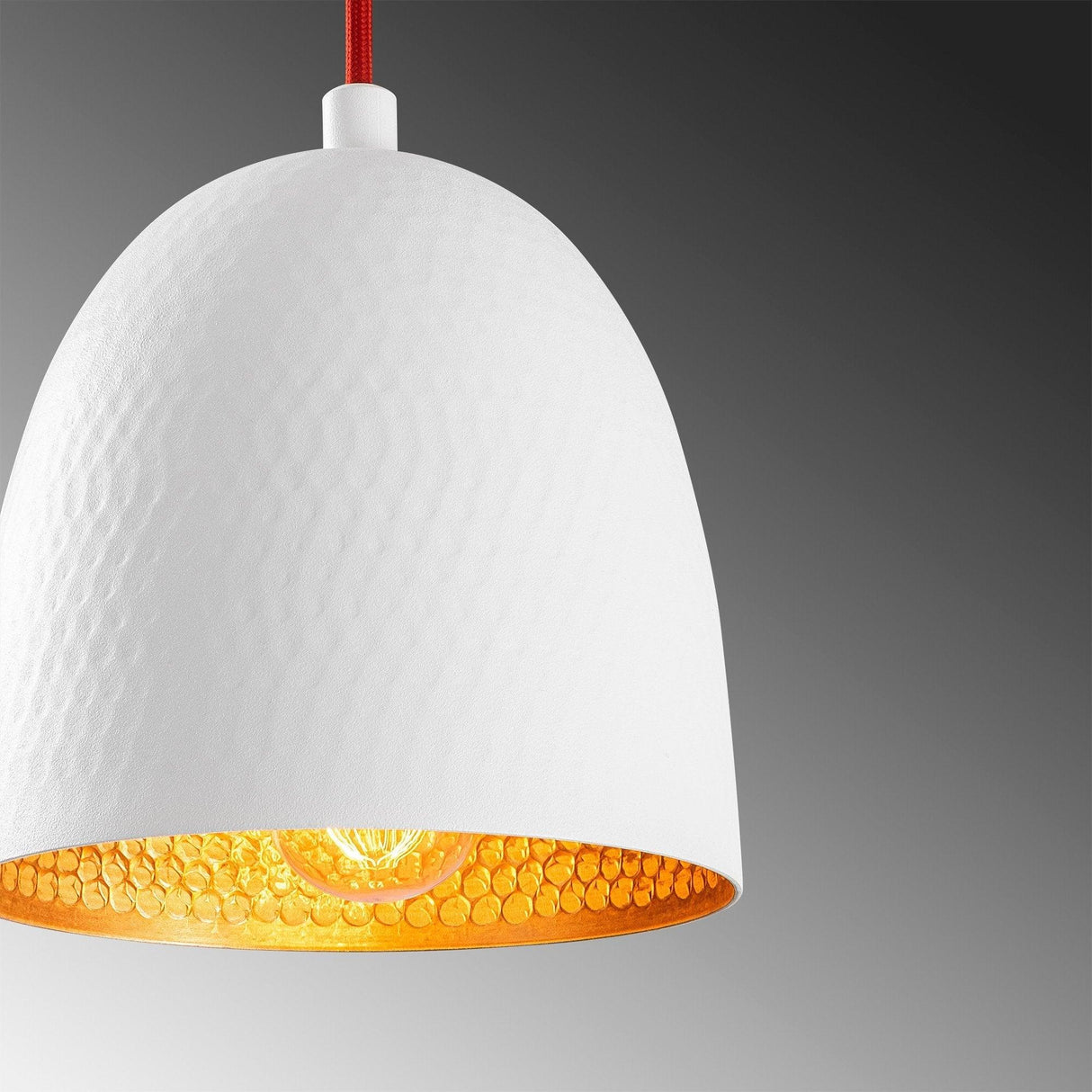 Lustra Sunspire, Alb/Roșu