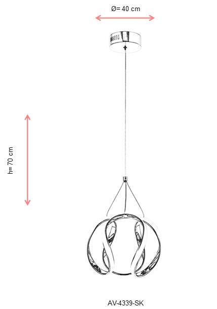 Lustra Tiana, Galben