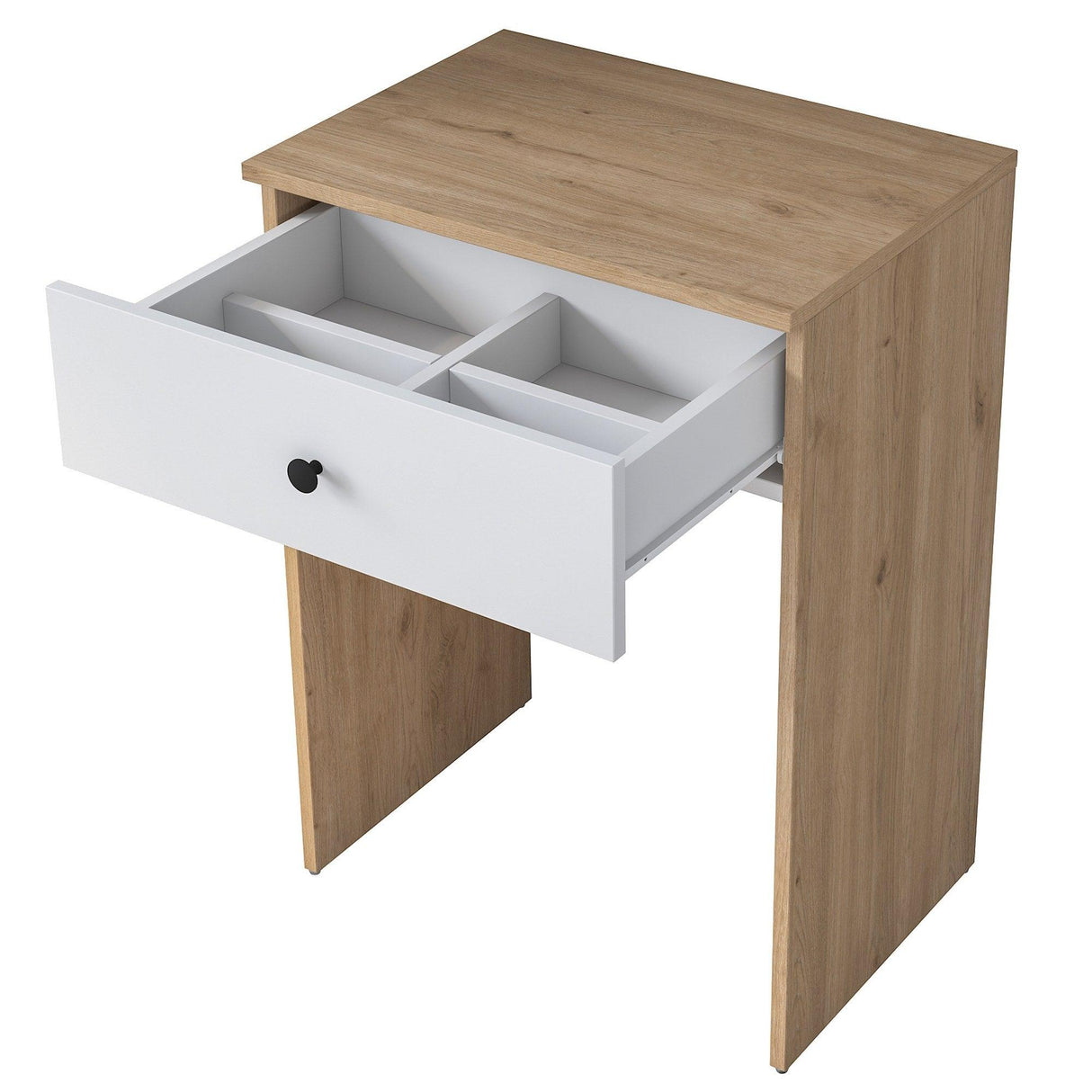 Masa De Machiaj Oya cu Sertar, Nuc, 60 X 83 X 42 Cm