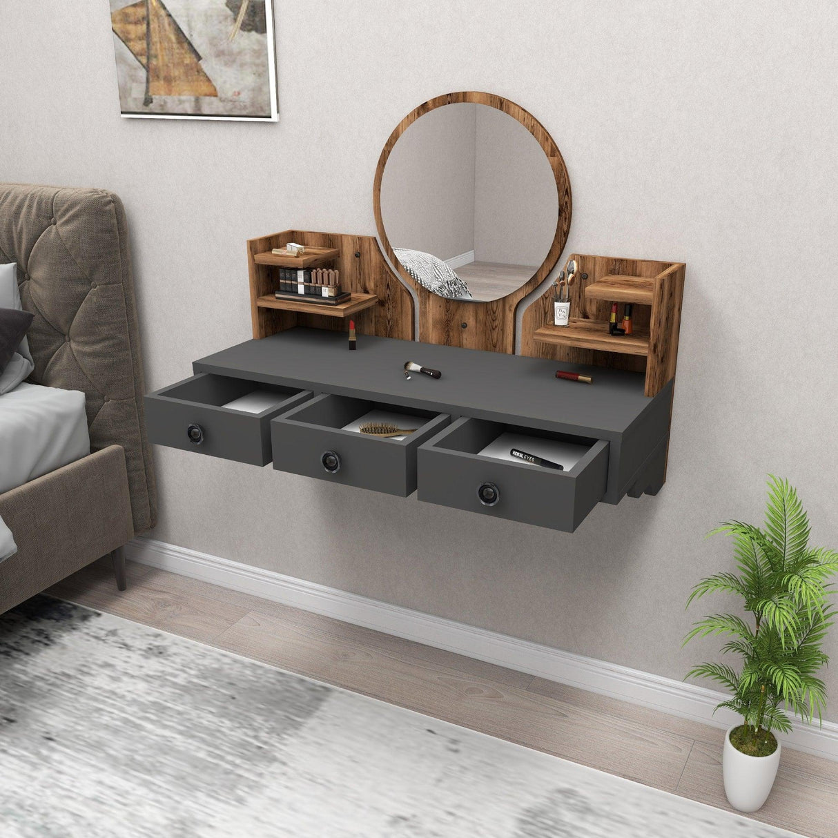 Antracit de nuc deschis