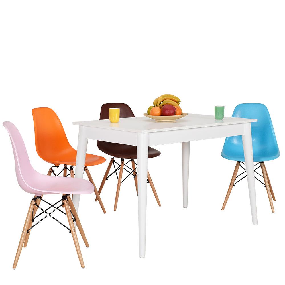 Masa Multifunctionala Adore, Alb Lucios, 110 x 77 x 70 cm