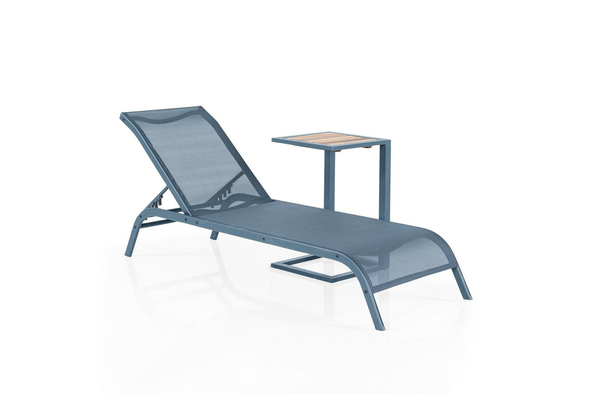 Masuta Cafea Laterala C shape, Gri, 61 x 84 x 58 cm