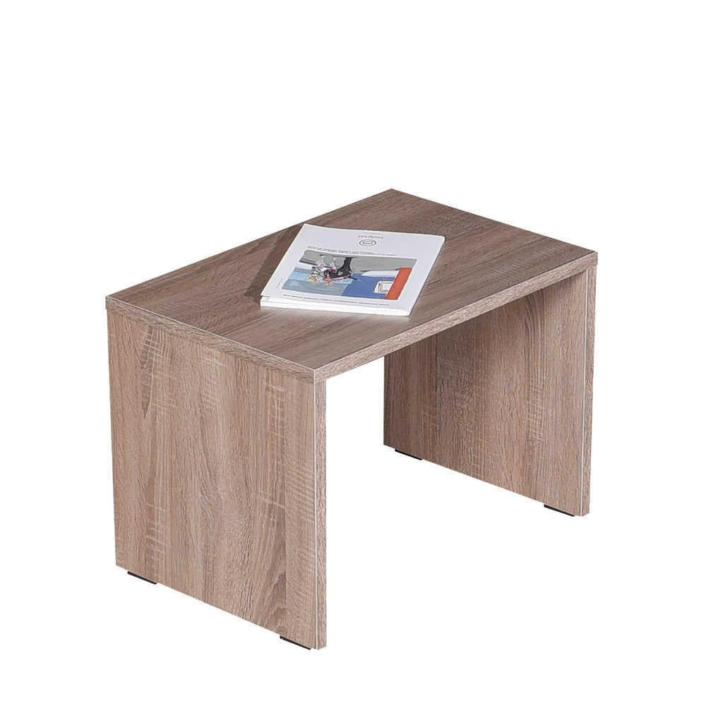 Masuta Cafea/Birou Adore Rio Office, 60x43x40 cm - Lemn Natural