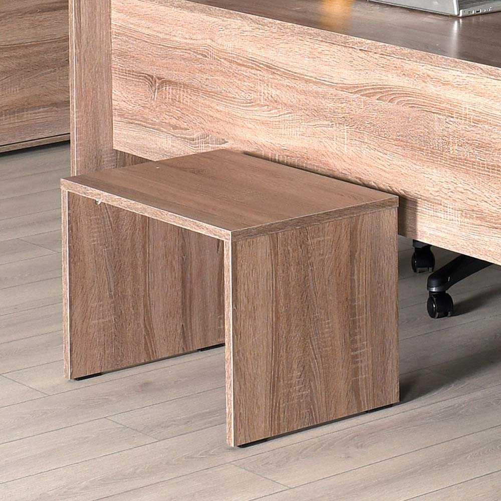 Masuta Cafea/Birou Adore Rio Office, 60x43x40 cm - Lemn Natural